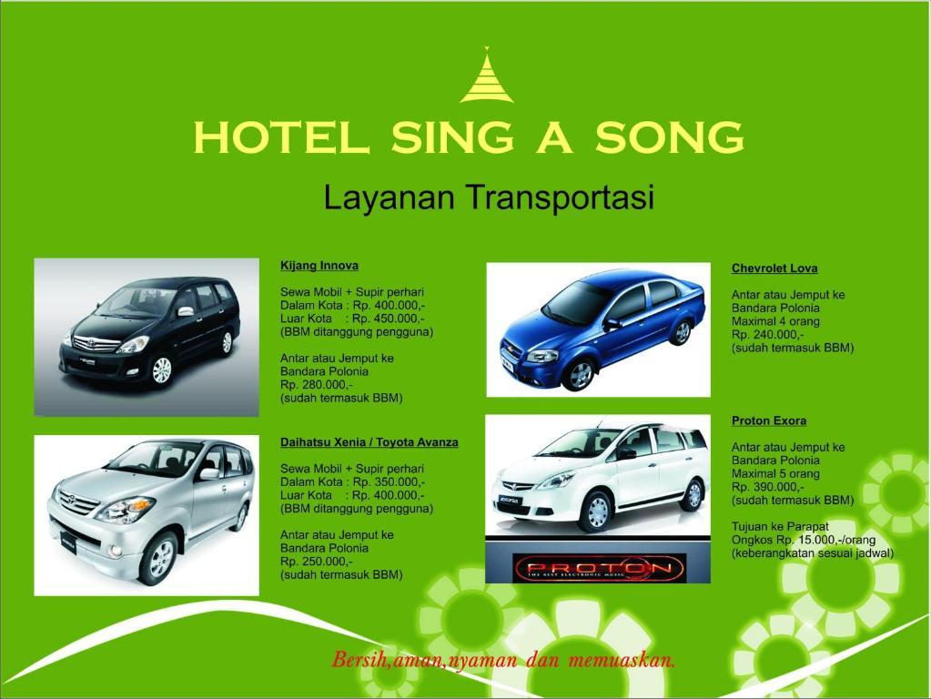 Hotel Sing A Song Пематангсіантар Екстер'єр фото